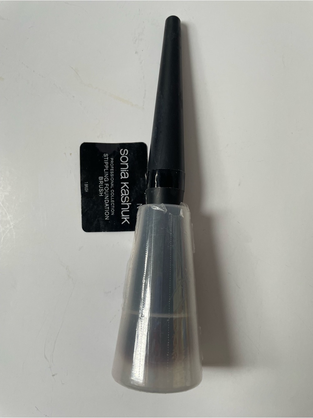 NWT Sonia Kashuk Black Stippling Foundation Brush - Professional Makeup Tool